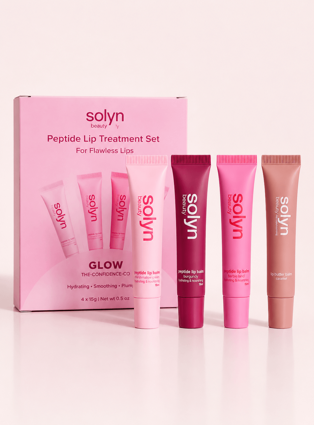 Peptide Lip Treatment Set — 4 Pieces