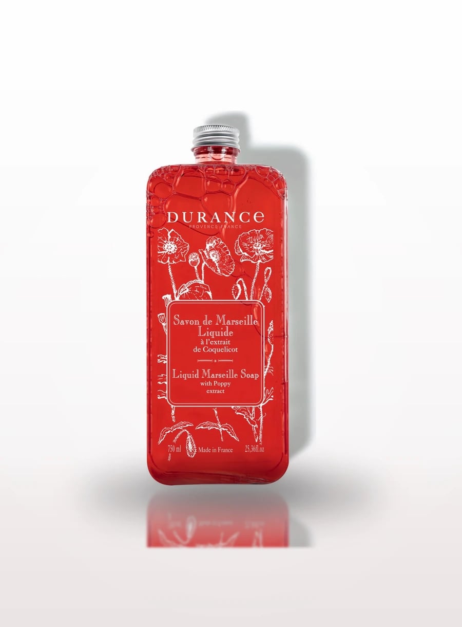 Poppy Extract Liquid Marseille Soap