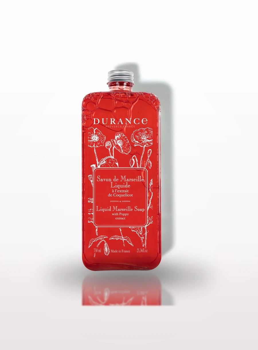 Poppy Extract Liquid Marseille Soap