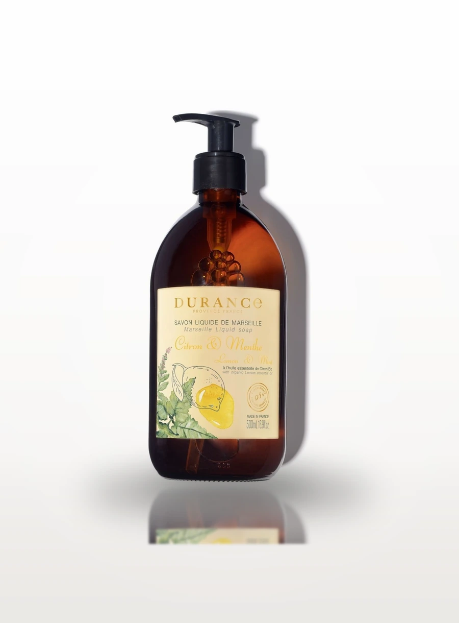 Lemon & Mint Liquid Marseille Soap