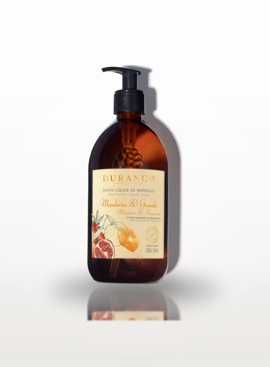 Mandarin & Pomegranate Liquid Marseille Soap