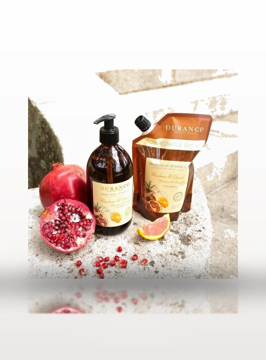 Mandarin & Pomegranate Liquid Marseille Soap