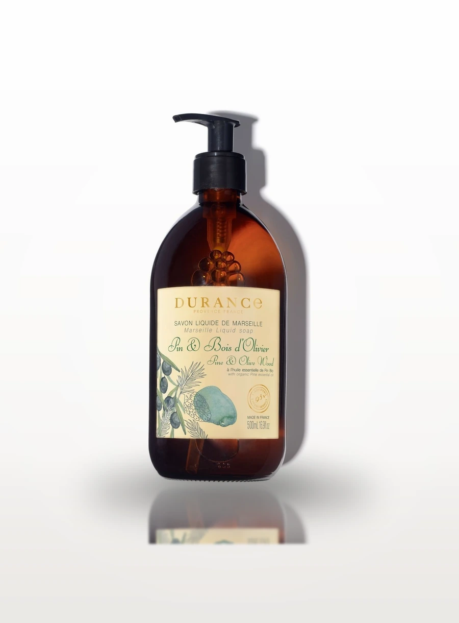 Pine & Olive Wood Liquid Marseille Soap