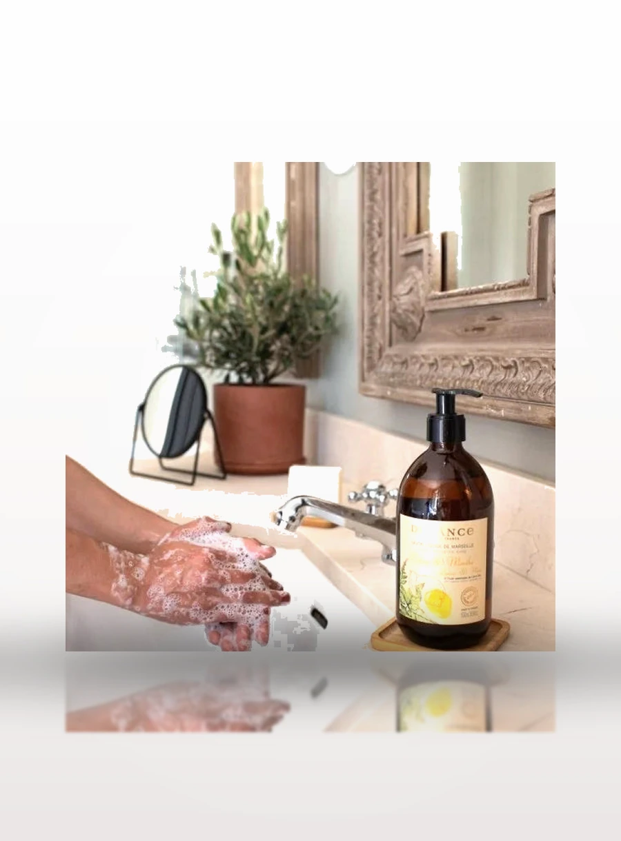 Lemon & Mint Liquid Marseille Soap